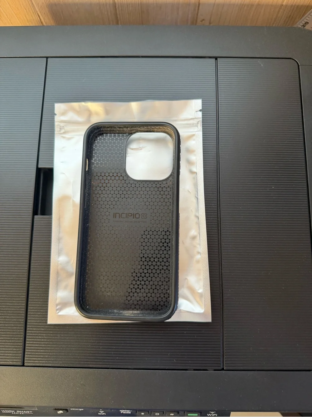 Incipio Black Protective Iphone 15 Case with Raised Button Covers